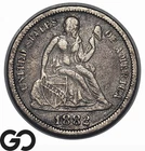 1882 Seated Liberty Dime
