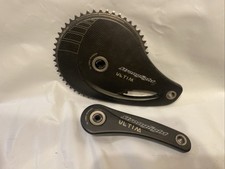 pédalier stronglight ULTIM monobloc Carbon  .172,5mm. Extremely RARE .Time Trial