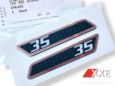 Edition 35 Seat Inserts for Golf GTI Mk6 GTI Edition 35 Seat Lever Insert Badge