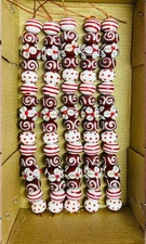 5 Strands 18mm Fashion Beads, Handmade Glass Beads for jewelry making and crafts