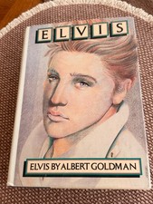 Elvis by Albert Goldman Definitive Biography of Elvis Presley HCDJ 1981