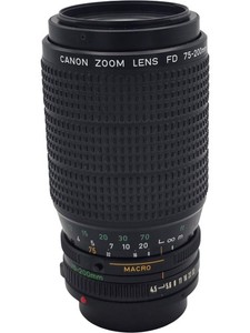 Canon Zoom Lens FD 75-200mm f/4.5 Macro Made in Japan