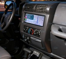 Carplay Android15 For Jeep Wrangler 1997-2002 Car Radio Stereo 6.8 Gps Bt Rds