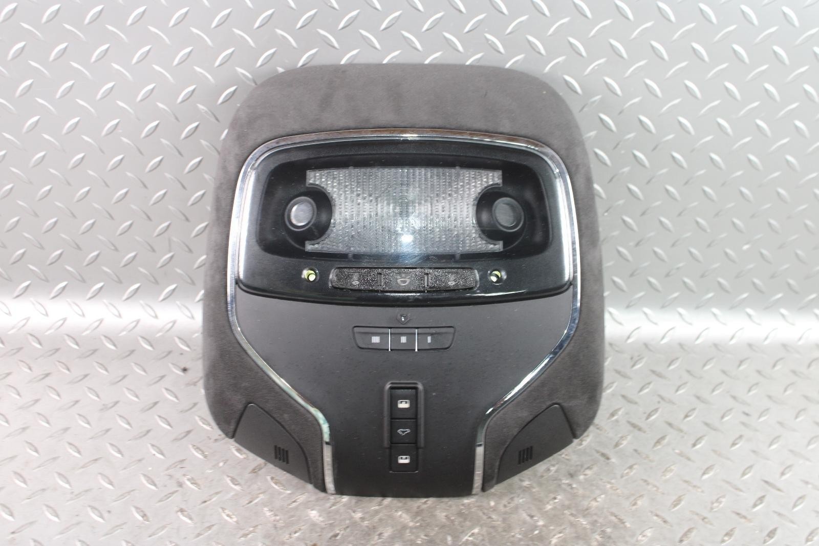 14-21 Quattroporte Nero Black Roof Front Console Garage Opener Sun Roof Light OE