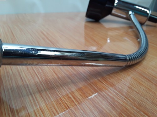 Vintage Desk Lamp Black & Chrome Flexable Gooseneck 40w New Bulb Included - Picture 13 of 19