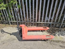 Chadwick Pallet Pump Truck With Brakes / Braking System On Handle - Red