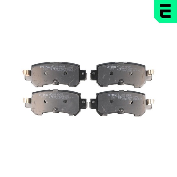 Optimal Bremsbelagsatz Scheibenbremse BP-12591 FüR DK Mazda CX GH KE Skyactiv-image