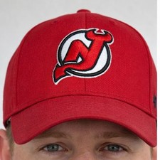 NEW '47 MVP New Jersey Devils NHL Brand Adjustable Hat Red #1004