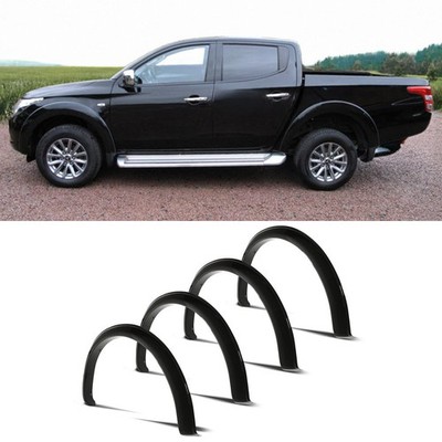SCHWARZE SCHLANKE KOTFLÜGELVERBREITERUNGEN MITSUBISHI L200 TRITON 5 15-19