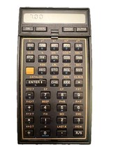 Vintage Hewlett Packard HP 41CV Calculator With Case Excellent Tested and Works