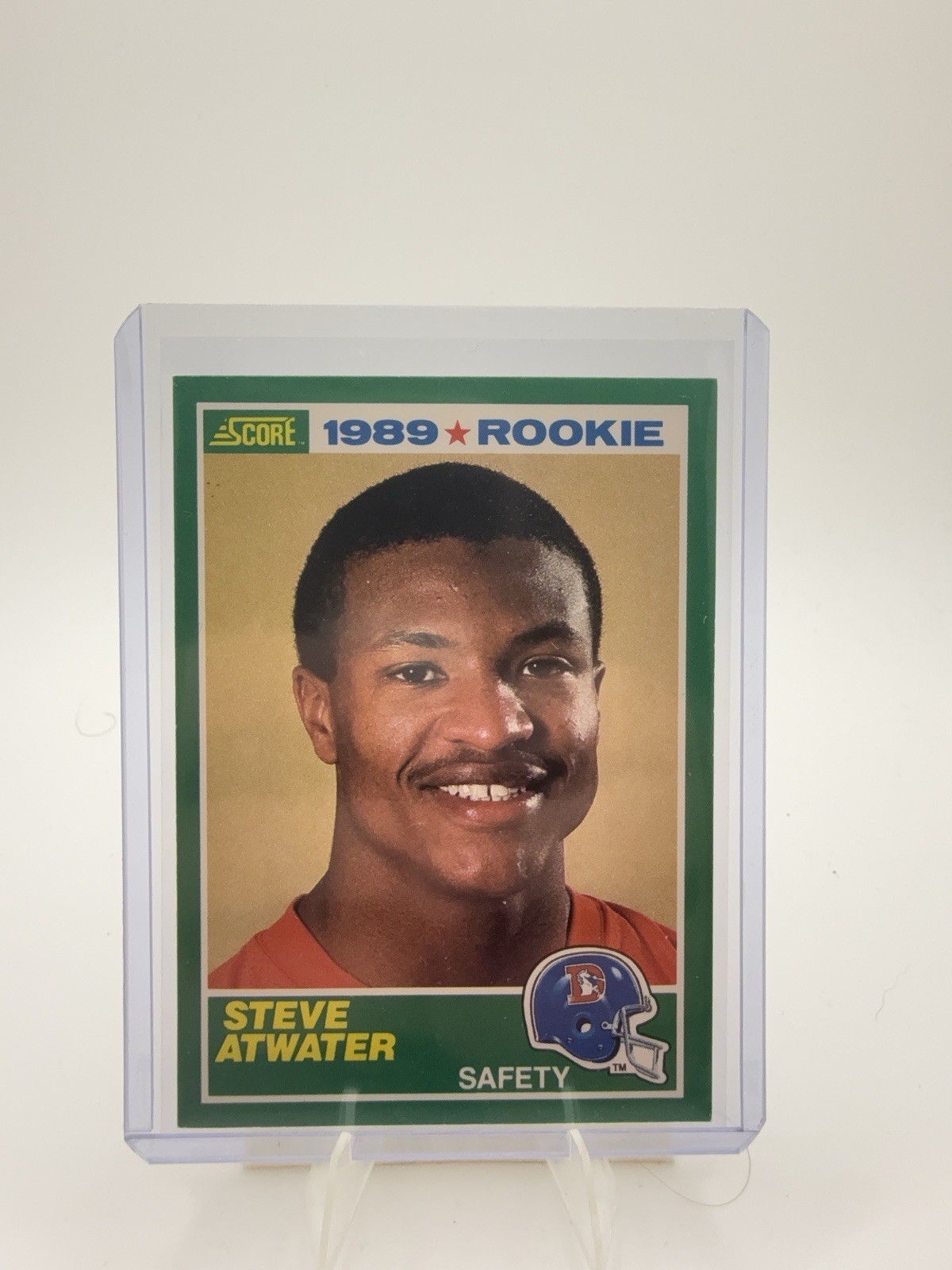 1989 Score Steve Atwater RC #263