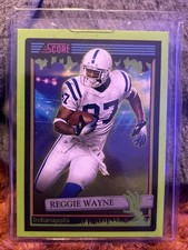 2026 Panini Score-A-Treat - Slime Parallel #107 Reggie Wayne Colts Card
