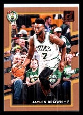 2017-18 Panini Donruss Basketball Jaylen Brown Boston Celtics #6