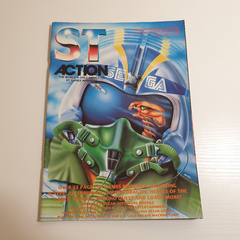 ST Action Magazine - Issue 9 (January 1989) - Atari ST 🟦
