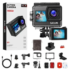 SJCAM Action Camera SJ4000 dual screen 4K 30PFS 1080P WIFI Motorcycle Bicycle