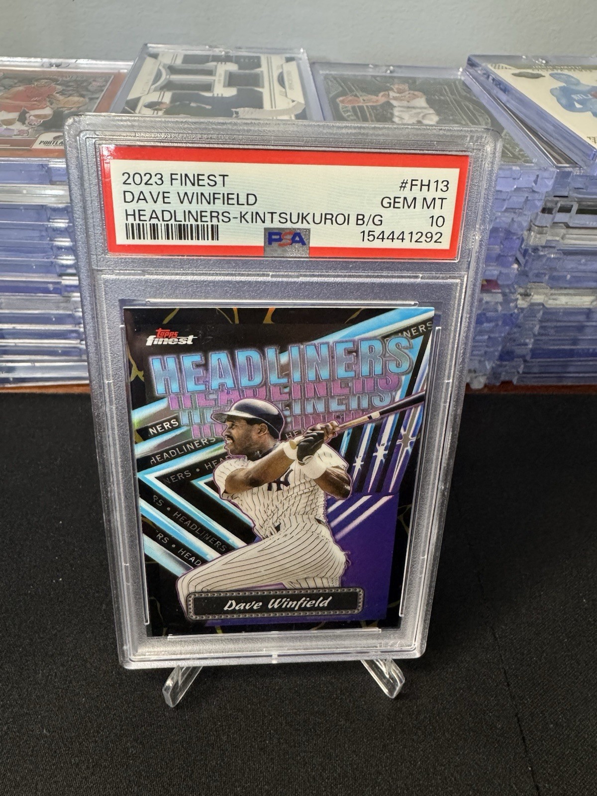 2023 Topps Finest - Finest Headliners Dave Winfield #FH-13 B/G PSA 10