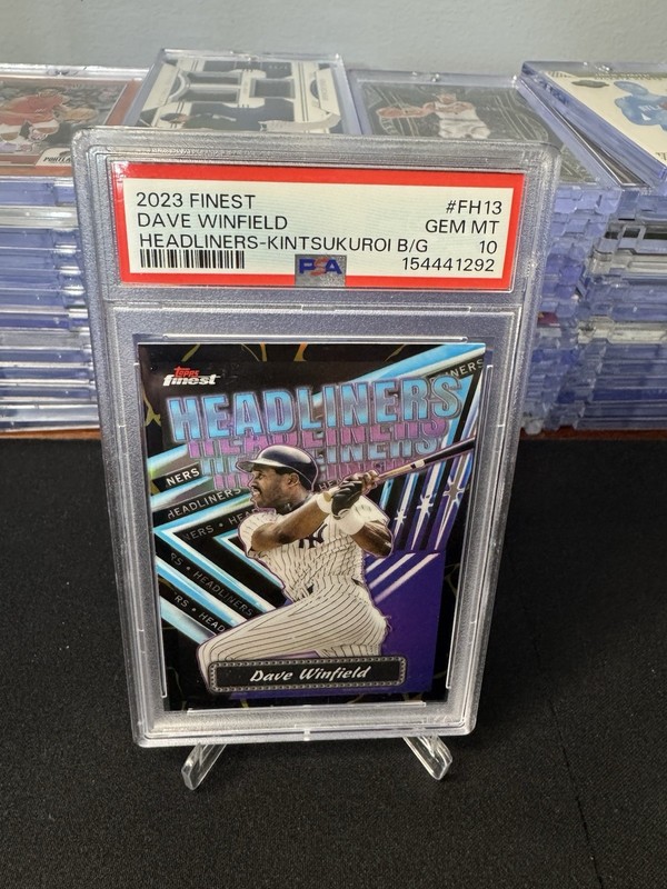 2023 Topps Finest - Finest Headliners Dave Winfield #FH-13 B/G PSA 10
