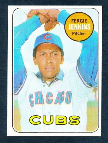 1969 TOPPS Baseball #640 FERGIE JENKINS NRMT/MT