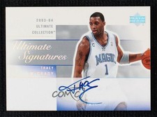 2003 Upper Deck Ultimate Collection Signatures Tracy McGrady #TM-A Auto HOF 0c3