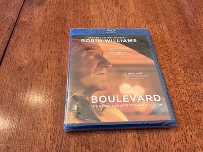 Boulevard - It s Never Too Late To .Blu-Ray Movie Robin Williams - New, Sealed