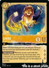 Simba - King in the Making 10 - 20/204 Lorcana TCGNM