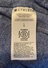 Athleta Womens Uptempo Hoodie Blue Heathered Size Large Long Sleeve Pullover — photo 5