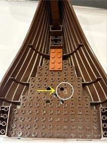 LEGO Castle Fantasy Era Troll Warship 7048 In 2008 Used W/Manual & Box As Is