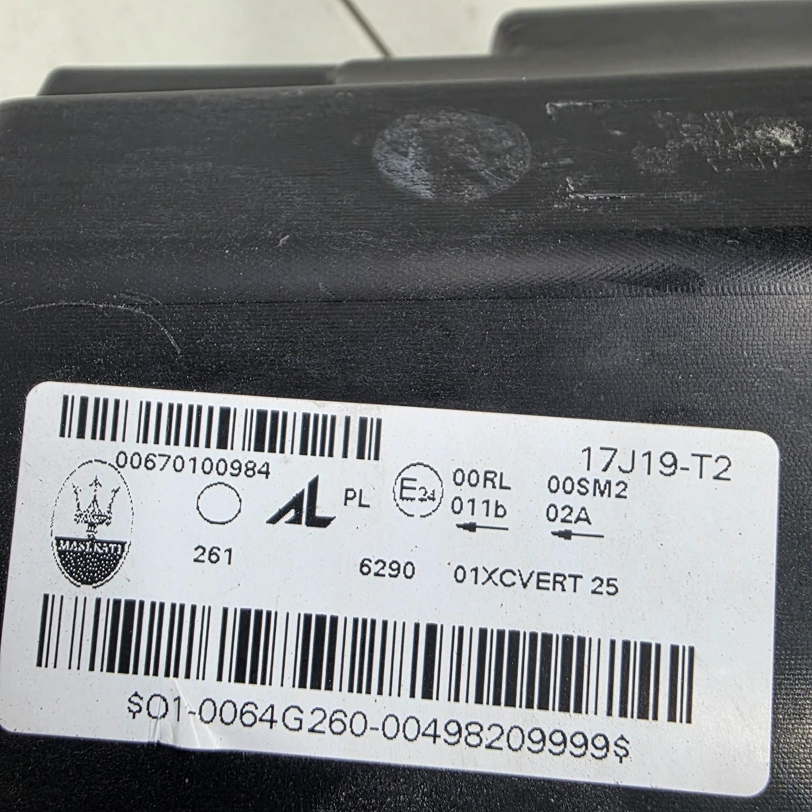 🚗 Maserati Ghibli M157 RIGHT FULL LED EU HEADLIGHT GENUINE OEM 00670100984