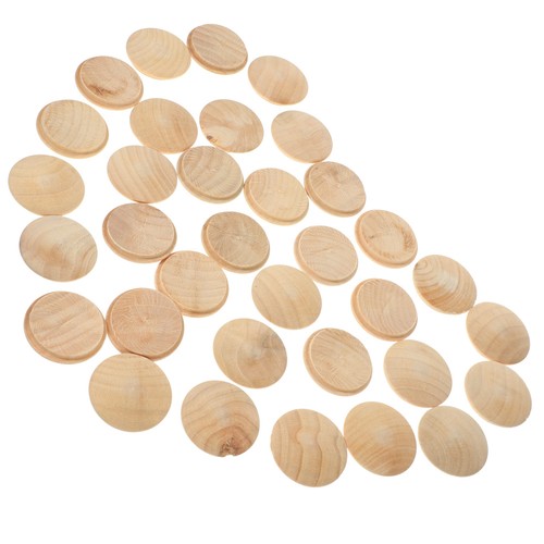100 Pcs Stair Cover Wood Plug Screw Heads Covers Hole Caps for Furniture Holes - Picture 8 of 12