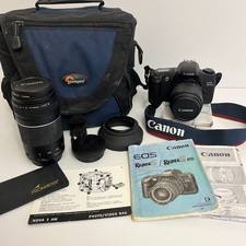 Canon EOS Rebel G 35mm SRL Camera Bundle  75-300 Telephoto Lens  Accessories