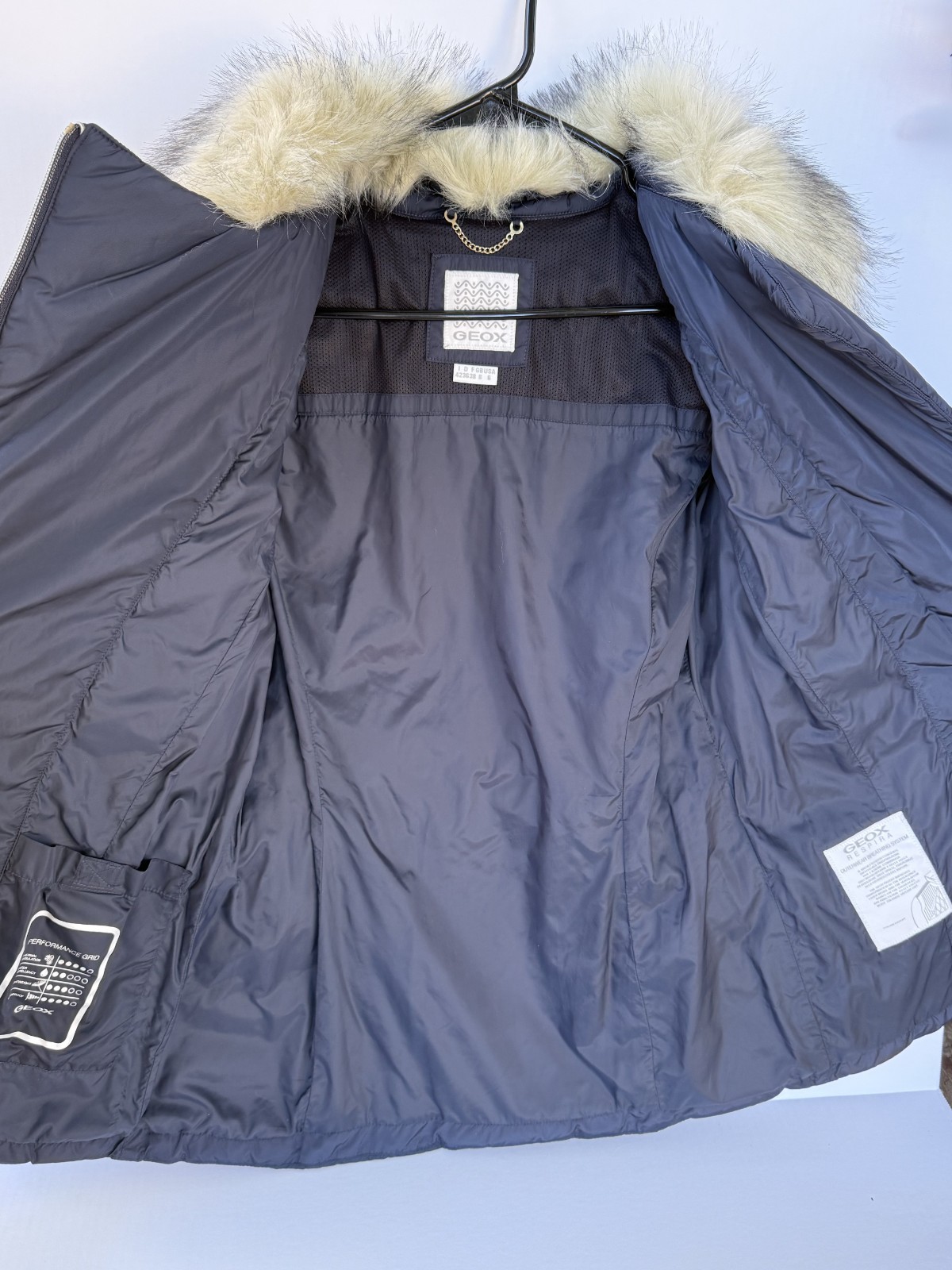 Geox respira womens jacket USA size 6 image 5