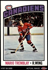 1976 Topps #97 Mario Tremblay Canadiens 8 - NM/MT