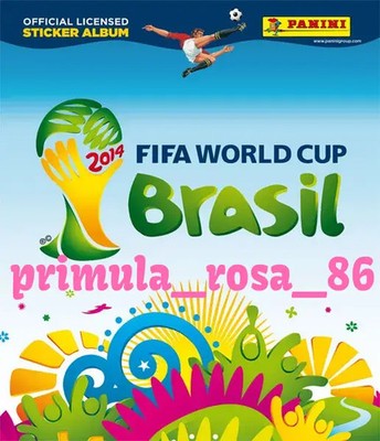 PANINI CHOOSE MISSING FIGURES WORLD CUP 2014 BRAZIL MANCOLISTA 488 - 639