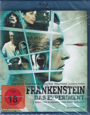 Frankenstein Horror FSK 18 BLU-RAY Das Experiment Klassiker Mary Shelley #X1519