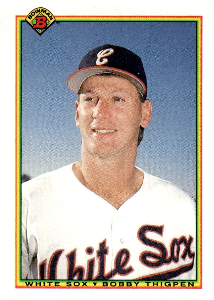 1990 Bowman #306 Bobby Thigpen