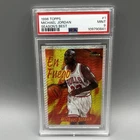 1996 Topps Seasons Best Michael Jordan PSA 9 #1 En Fuego Champion Chicago Bulls