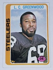 L.C. Greenwood 1978 Topps #145 Pittsburgh Steelers