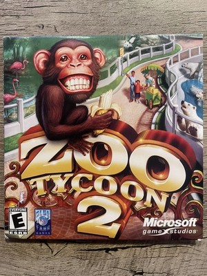 Zoo Tycoon 2 & National Geographic Bonus DVD (PC, 2004)