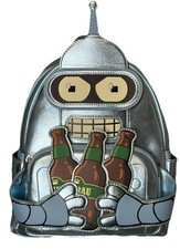 Limited Edition WonderCon Futurama Bender Loungefly Mini Backpack