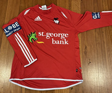 Vintage St George Dragons NRL Rugby League Adidas Training Jersey Shirt M/L