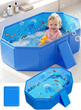 2026 Toddler Bath Tub for Shower, Portable Bathtub for Kids, Toddler,Thickened T