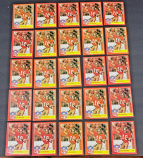 VINTAGE SAN FRANCISCO 49ERS : MONTANA, RICE, DEAN, CRAIG, LOTT, CLARK, 500 CARDS