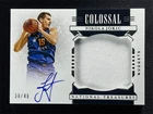 2019-20 Panini National Treasures Nikola Jokic Colossal Materials Patch Auto /49