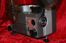 Super 8, Regular 8, Dual 8 Movie Projector, Pro-Serviced, Mint In Original Box