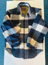 Vintage 1960s Wool Plaid Jacket Mens Large Sears KINGS ROAD SHOP