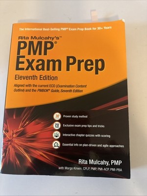 PMP EXAM PREP @NEW-W/ACCESS @ - Paperback, by Rita Mulcahy; Unknown - Very Good