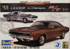 Dodge Charger R/T 1968 2 in 1 kit di montaggio 1:25 model kit Revell 4202 RT NUOVO