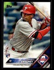 2016 Topps - #157 Darnell Sweeney RC - Philadelphia Phillies