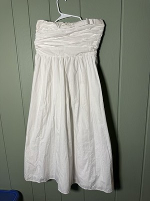 abercrombie poplin strapless midi dress Abercrombie & Fitch | Dresses | Poplin Strapless Midi Dress