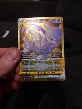 Pokemon Go Mewtwo VSTAR 86/78 carta segreta rara TCG - quasi nuova